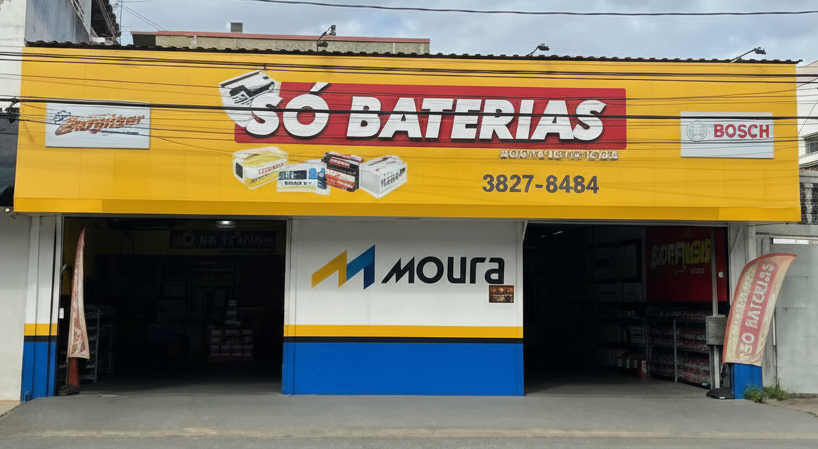 Loja Só Baterias — Ipatinga MG